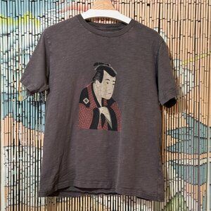 UNIQLO x UT MFA Boston Toshusai Sharaku Edo Ukiyo-E Kabuki T-Shirt/Multicolor, M